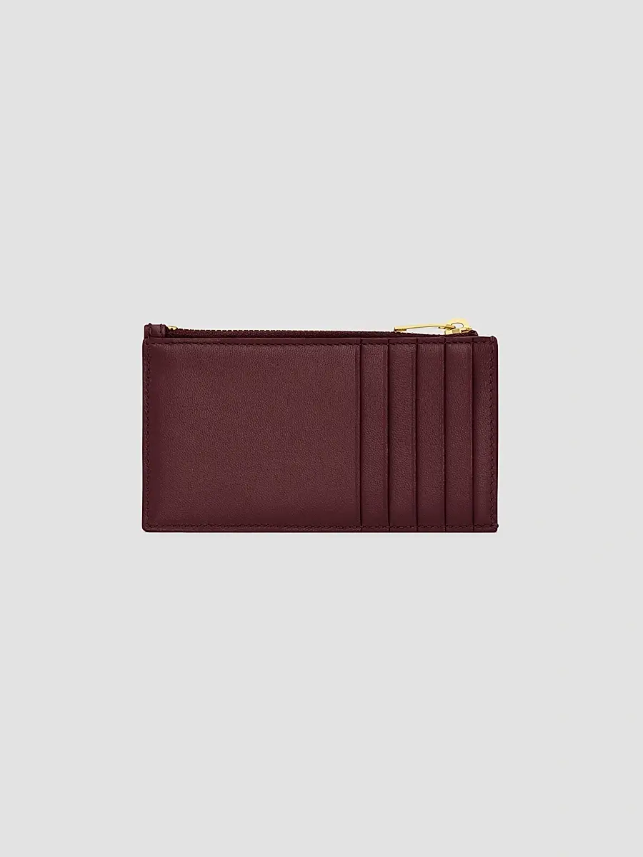 Saint Laurent Women's Cassandre Matelassé Fragments Zipped Card Case | Thumbnail 2 Saint Laurent Women's Cassandre Matelassé Fragments Zipped Card Case | Thumbnail 2