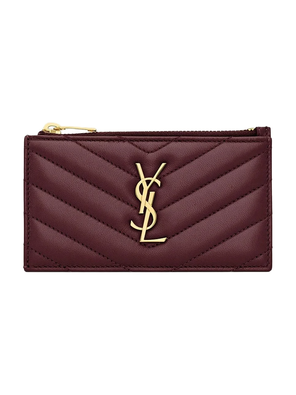 Women's Cassandre Matelassé Fragments Zipped Card Case Women's Cassandre Matelassé Fragments Zipped Card Case