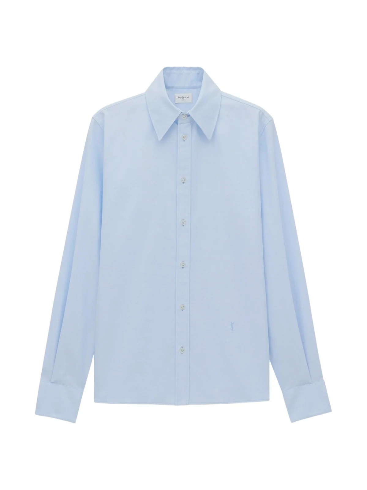 Men's Cassandre Oxford Shirt in Cotton - Bleu Blanc Men's Cassandre Oxford Shirt in Cotton - Bleu Blanc
