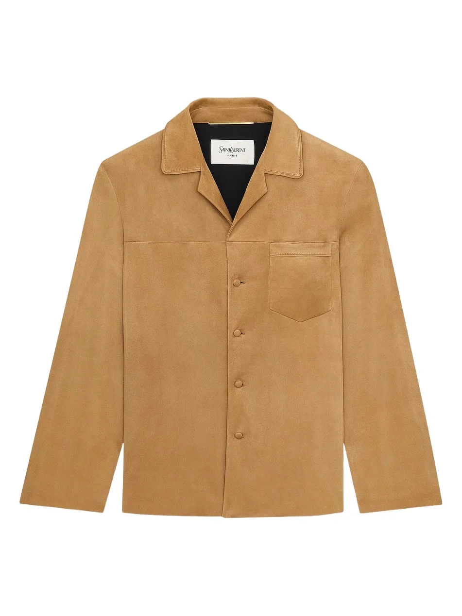 Women's Jacket in Suede - Tabac