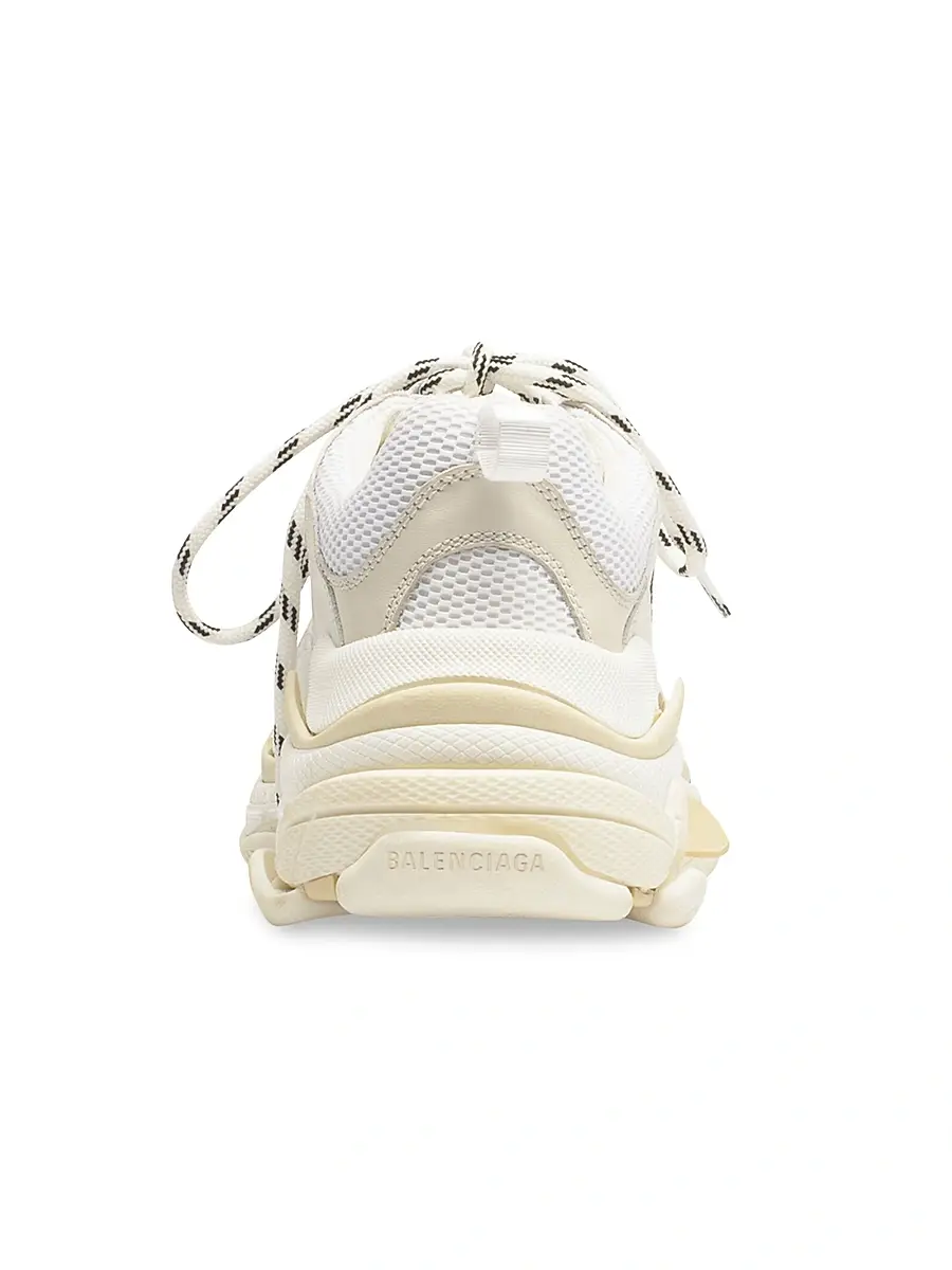 Balenciaga Women's Triple S Sneakers - White | Thumbnail 3 Balenciaga Women's Triple S Sneakers - White | Thumbnail 3