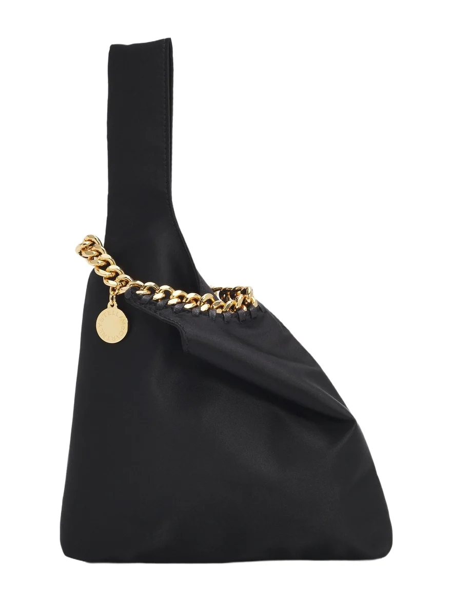 Women's Falabella Satin Wristlet Bag