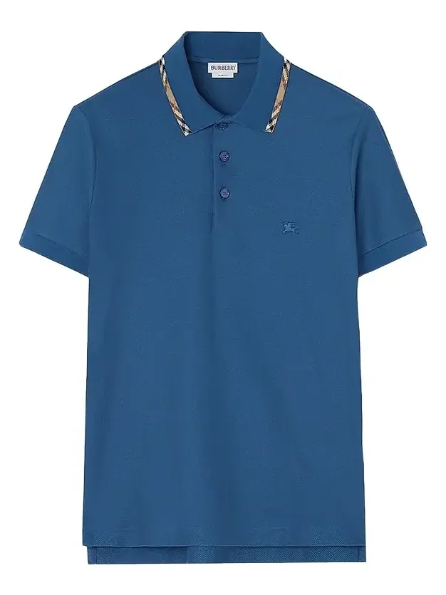 Men's Eddie Check Collar Polo Shirt