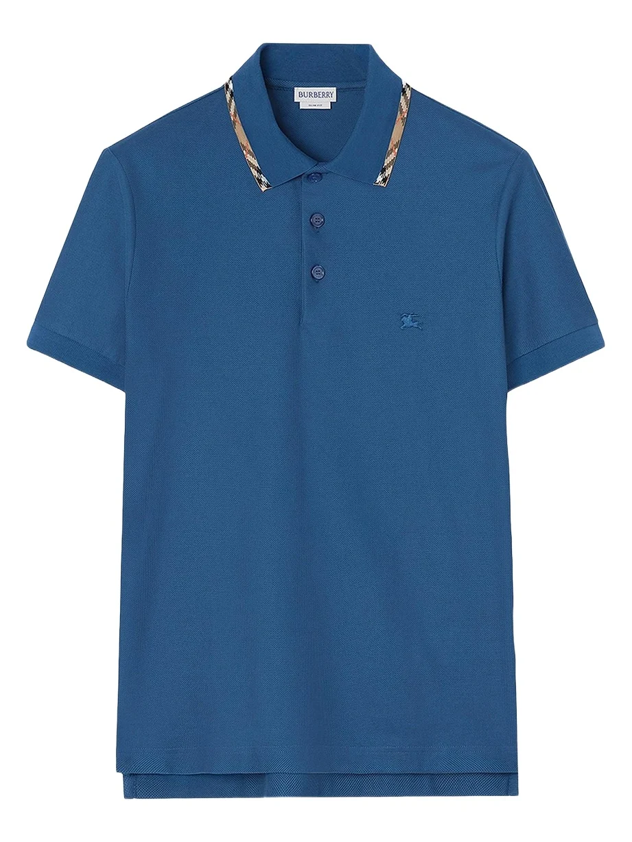 Men's Eddie Check Collar Polo Shirt Men's Eddie Check Collar Polo Shirt
