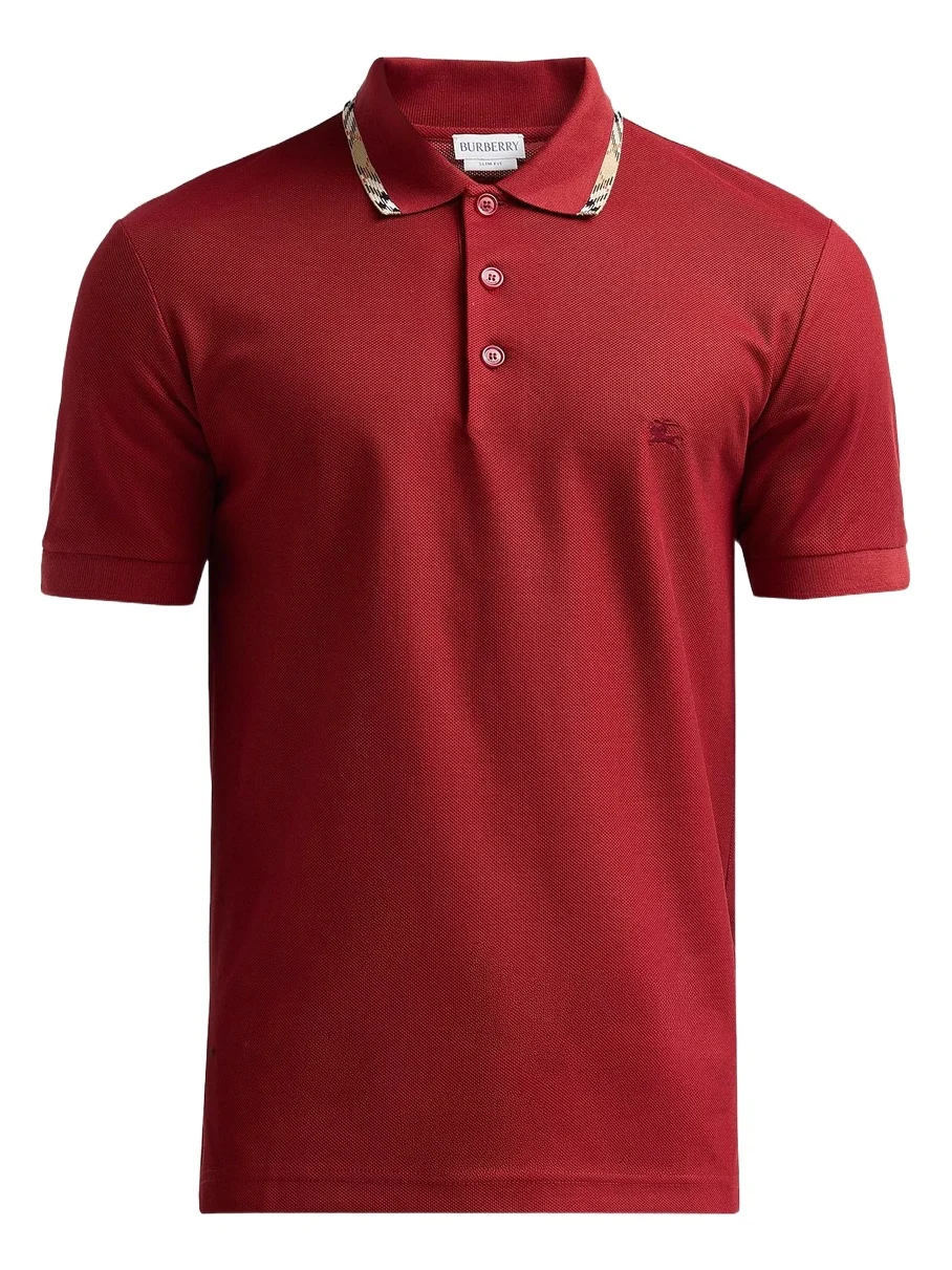 Men's Eddie Check Collar Polo Shirt Men's Eddie Check Collar Polo Shirt