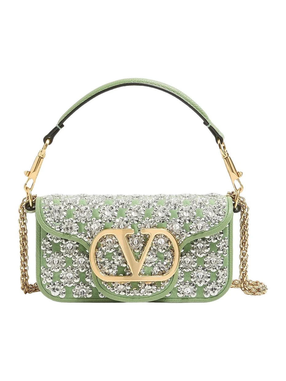 Women's Locò Small Embroidered Shoulder Bag Women's Locò Small Embroidered Shoulder Bag