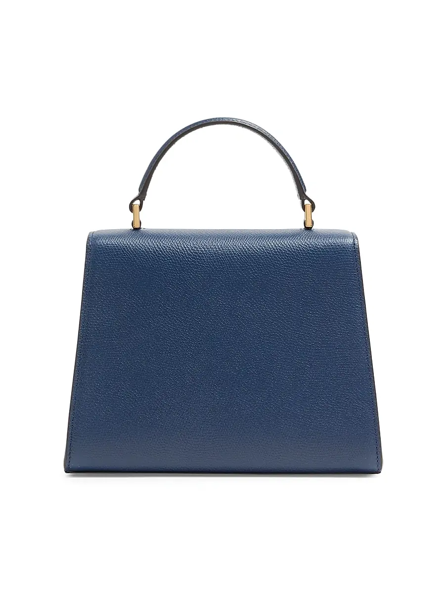 Valentino Women's Small V-Sling Grainy Calfskin Handbag | Thumbnail 4 Valentino Women's Small V-Sling Grainy Calfskin Handbag | Thumbnail 4