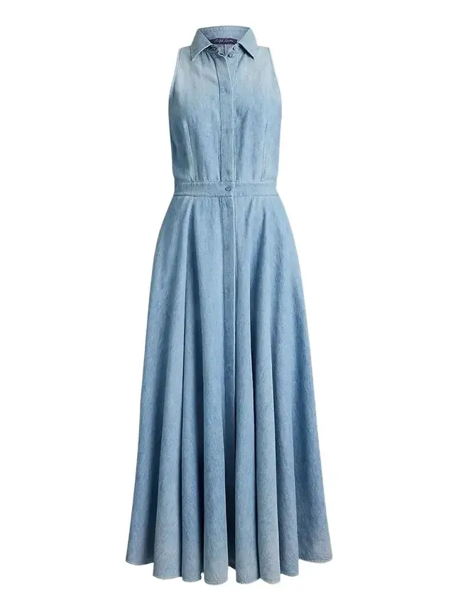 Peyten Cotton Denim Day Dress Peyten Cotton Denim Day Dress