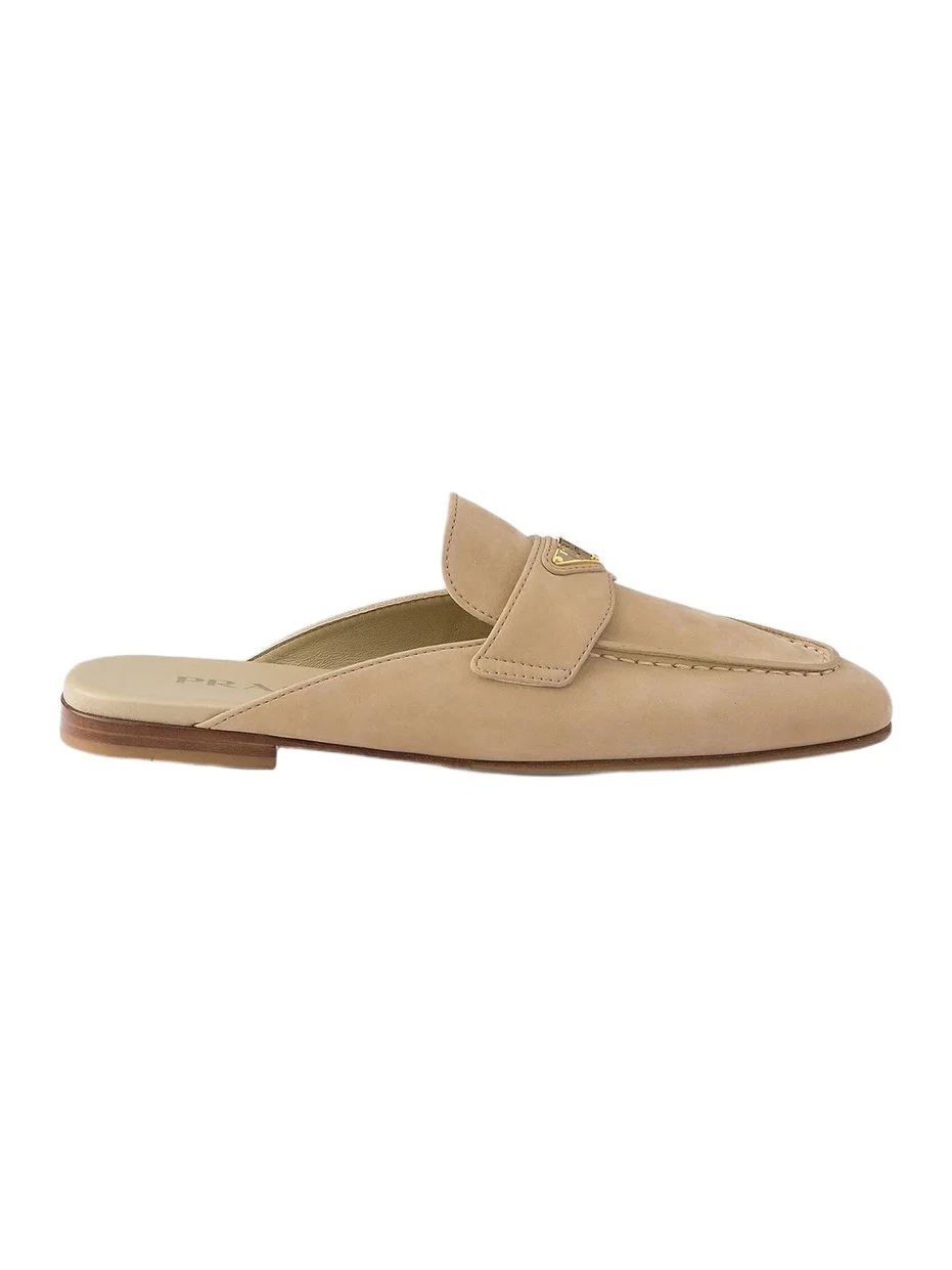 Prada Women's Nubuck Mules