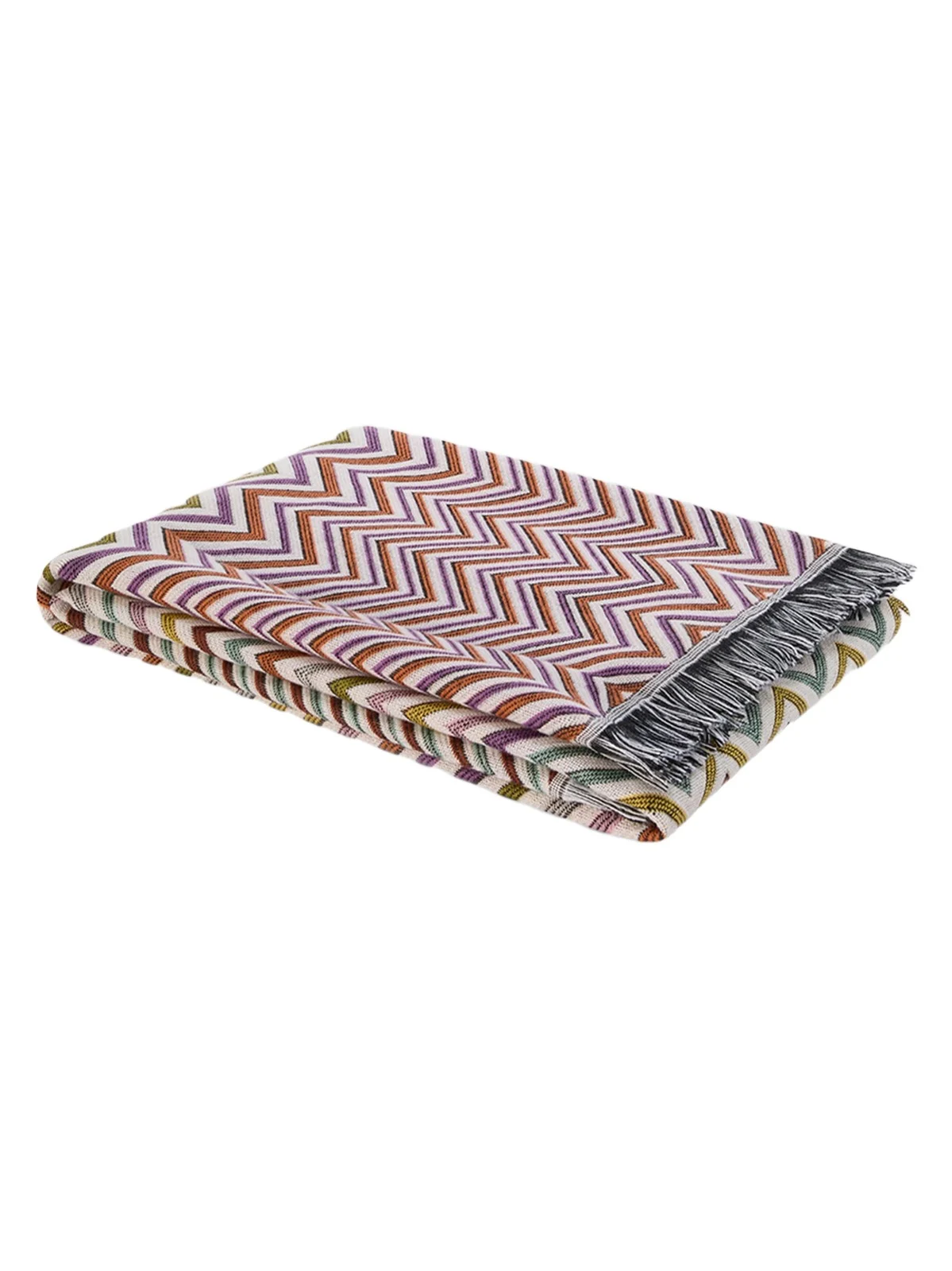 Missoni Antwan Zigzag Wool-Blend Throw Blanket