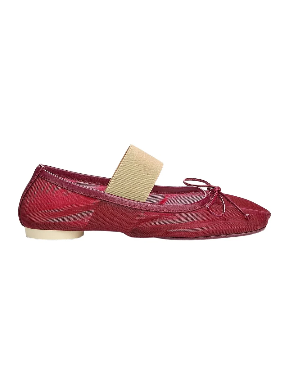 Women's Elastic Mesh Ballet Flats Women's Elastic Mesh Ballet Flats