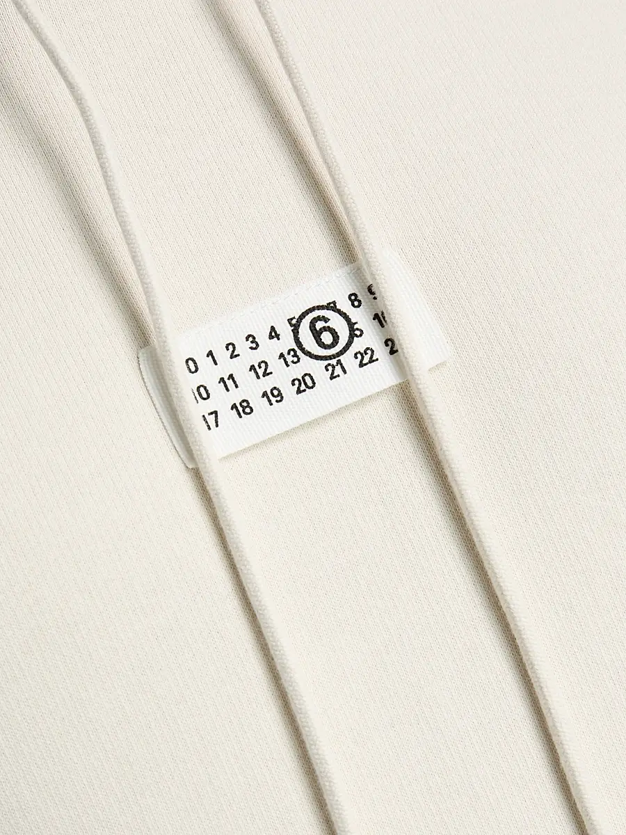 MM6 MAISON MARGIELA Men's Numeric Cotton Hoodie | Thumbnail 7 MM6 MAISON MARGIELA Men's Numeric Cotton Hoodie | Thumbnail 7