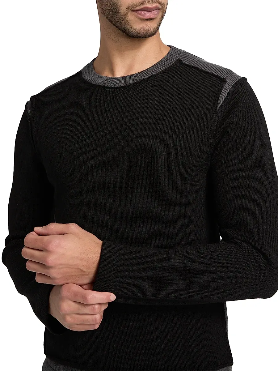 MM6 MAISON MARGIELA Men's Wool Crewneck Sweater | Thumbnail 6 MM6 MAISON MARGIELA Men's Wool Crewneck Sweater | Thumbnail 6