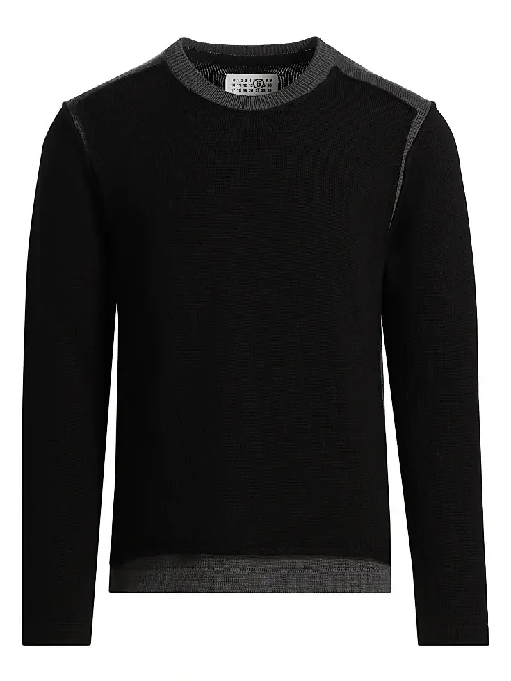 Men's Wool Crewneck Sweater
