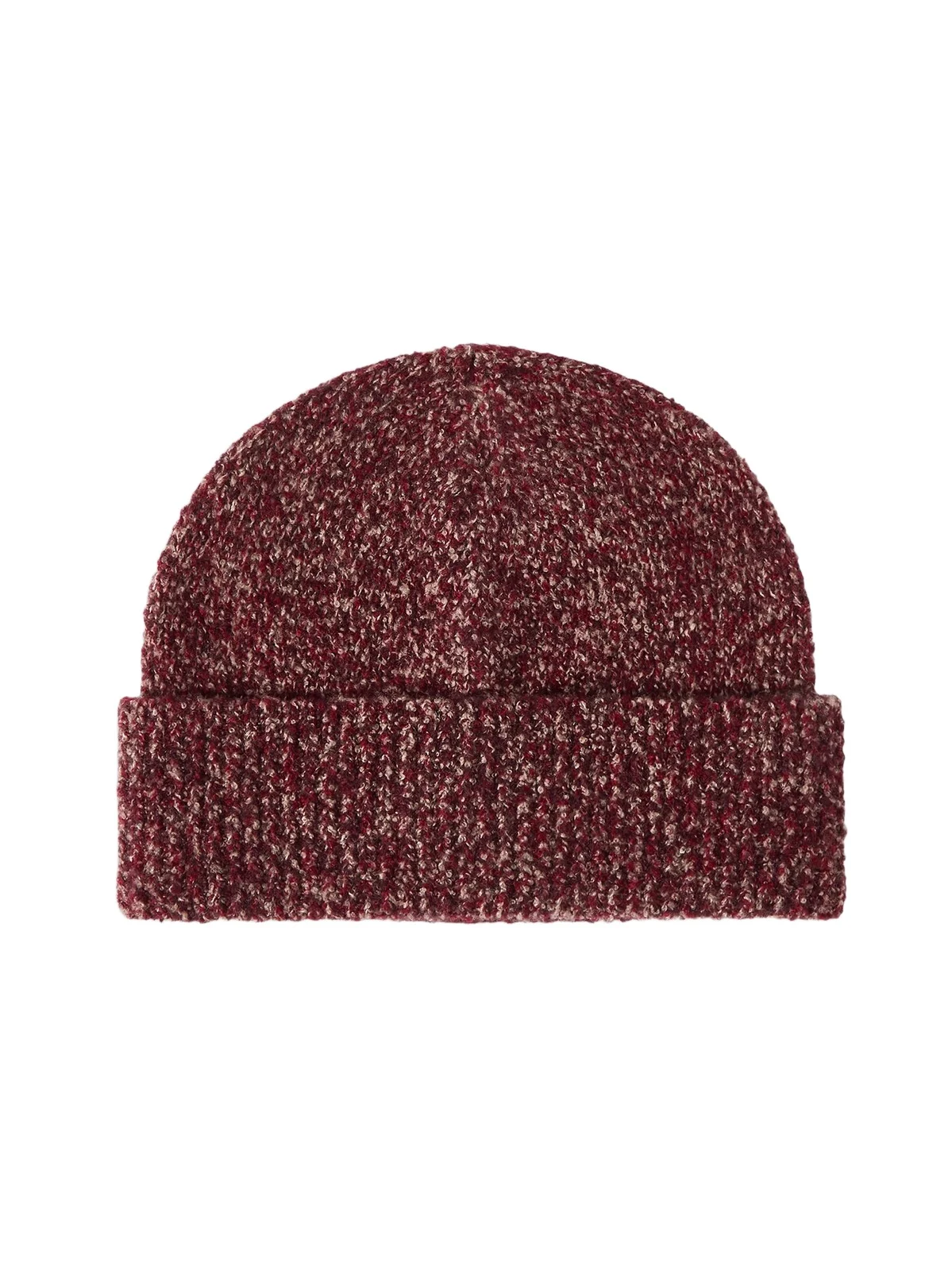 Men's Virgin Wool, Silk and Cashmere Ribbed Beanie