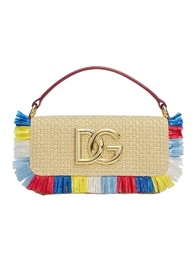Women's Fringed Raffia Shoulder Bag Women's Fringed Raffia Shoulder Bag