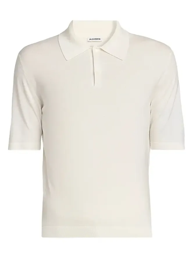 Men's Fine Wool Polo Shirt