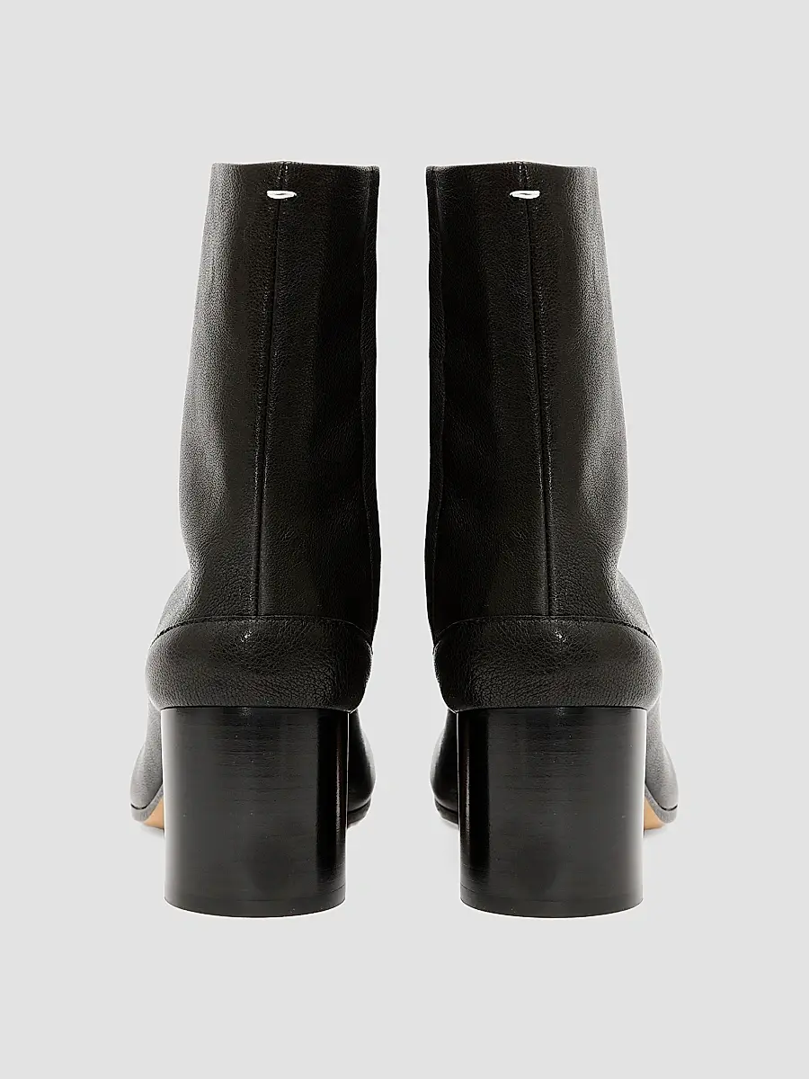 Maison Margiela Women's Tabi Split-Toe Leather Boots | Thumbnail 3 Maison Margiela Women's Tabi Split-Toe Leather Boots | Thumbnail 3