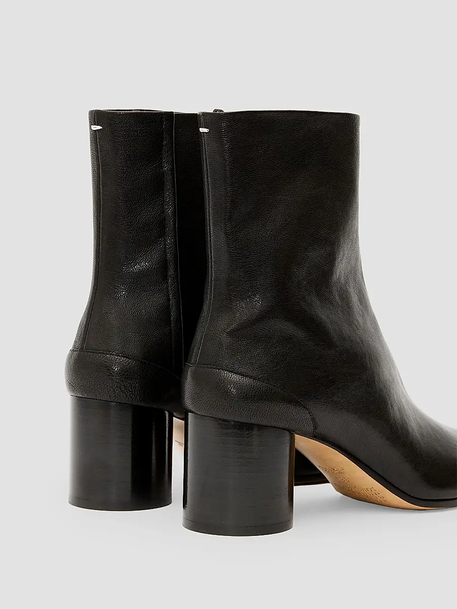 Maison Margiela Women's Tabi Split-Toe Leather Boots | Thumbnail 4 Maison Margiela Women's Tabi Split-Toe Leather Boots | Thumbnail 4