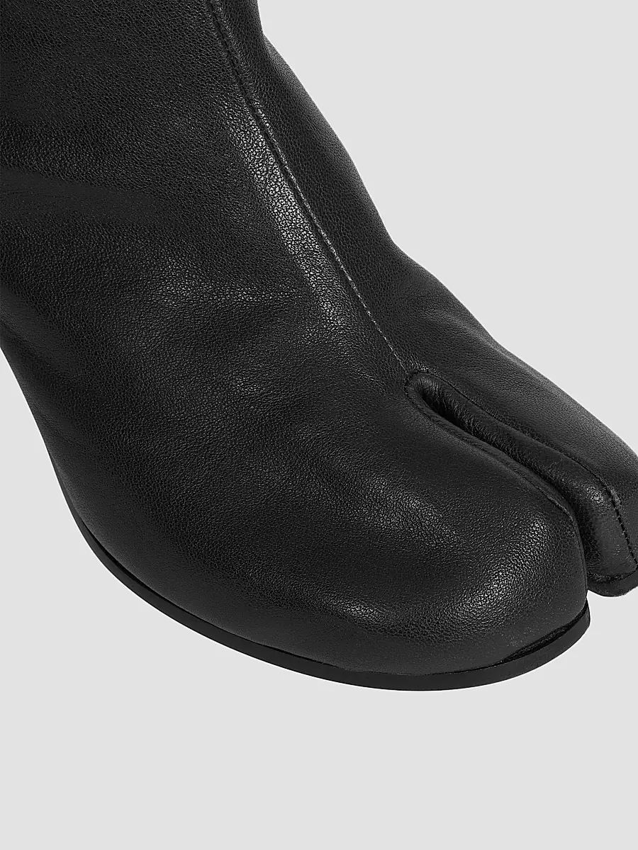 Maison Margiela Women's Tabi Split-Toe Leather Boots | Thumbnail 6 Maison Margiela Women's Tabi Split-Toe Leather Boots | Thumbnail 6