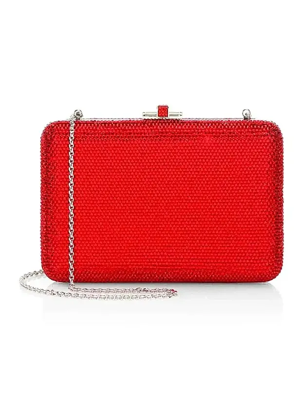 Women's Slim Slide Crystal Clutch Women's Slim Slide Crystal Clutch