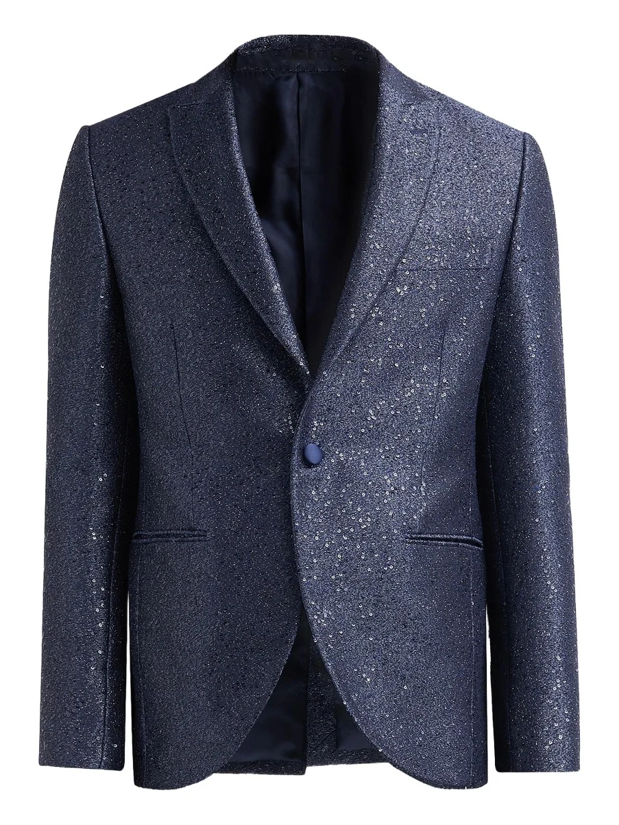 Pal Zileri Men's Sparkle Donegal-Effect Dinner Jacket