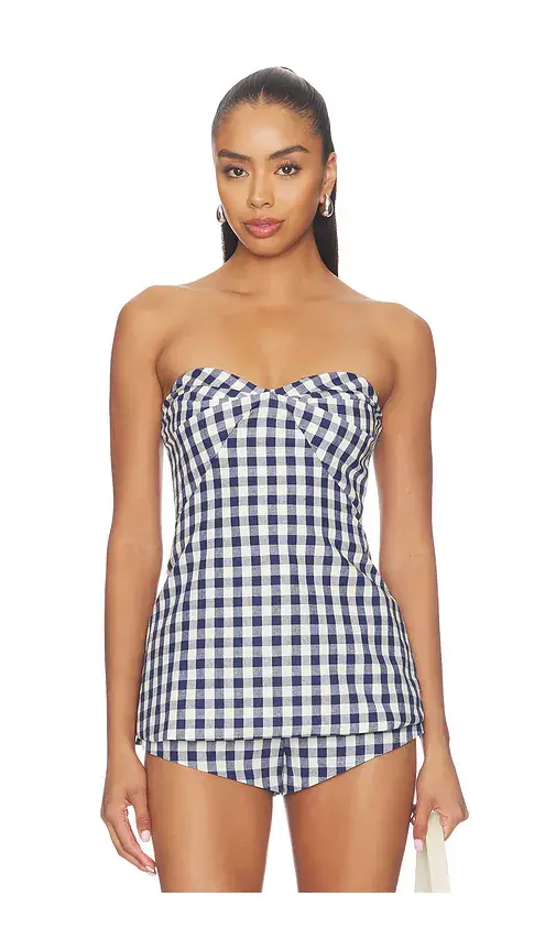 Amanda Uprichard Solinda Tunic | Image 1 Amanda Uprichard Solinda Tunic | Image 1