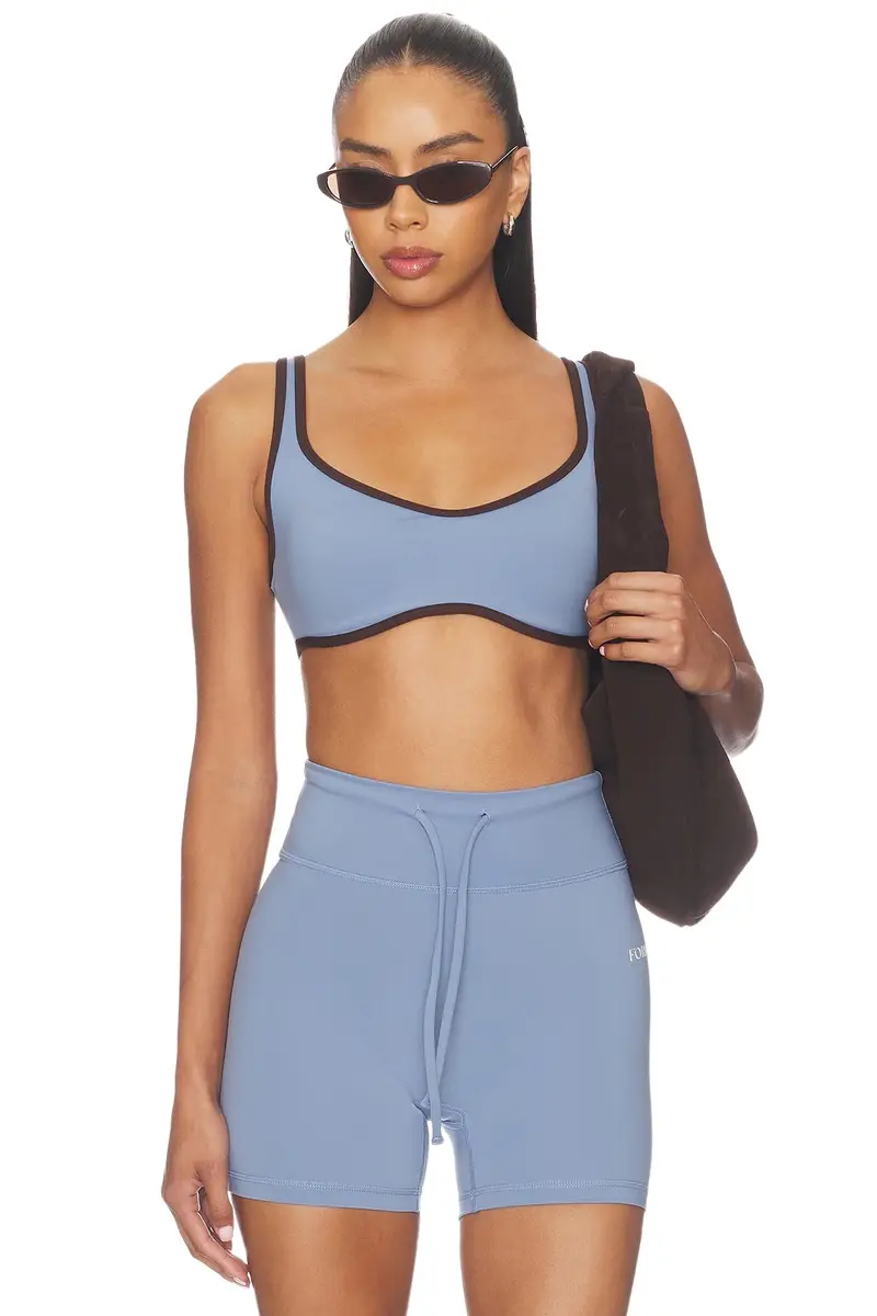 Curved Hem Sports Bra Curved Hem Sports Bra