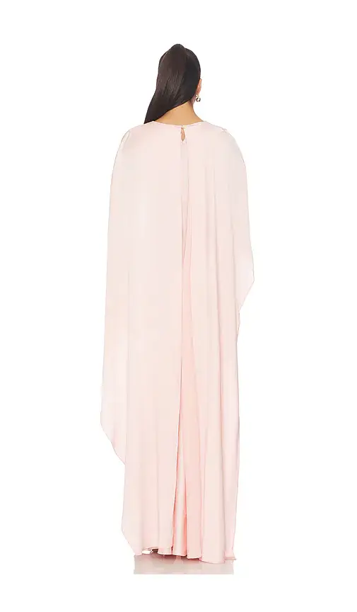 Simkhai Izel Cape Gown | Thumbnail 3