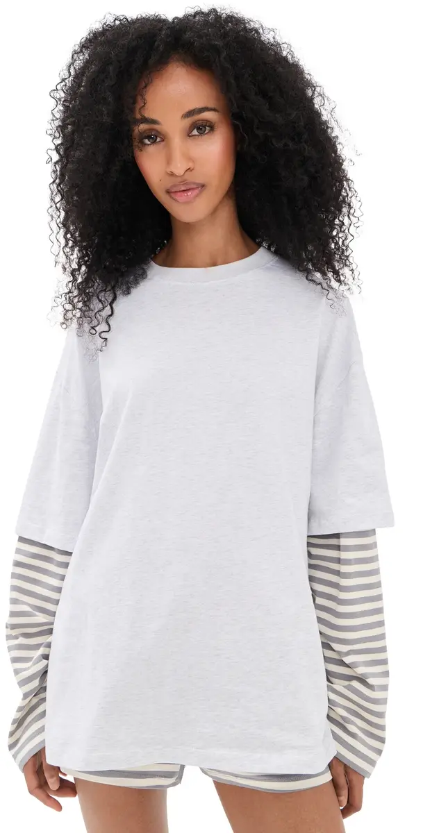 Lioness Bottega Shirt Ash tripe | Image 1 Lioness Bottega Shirt Ash tripe | Image 1