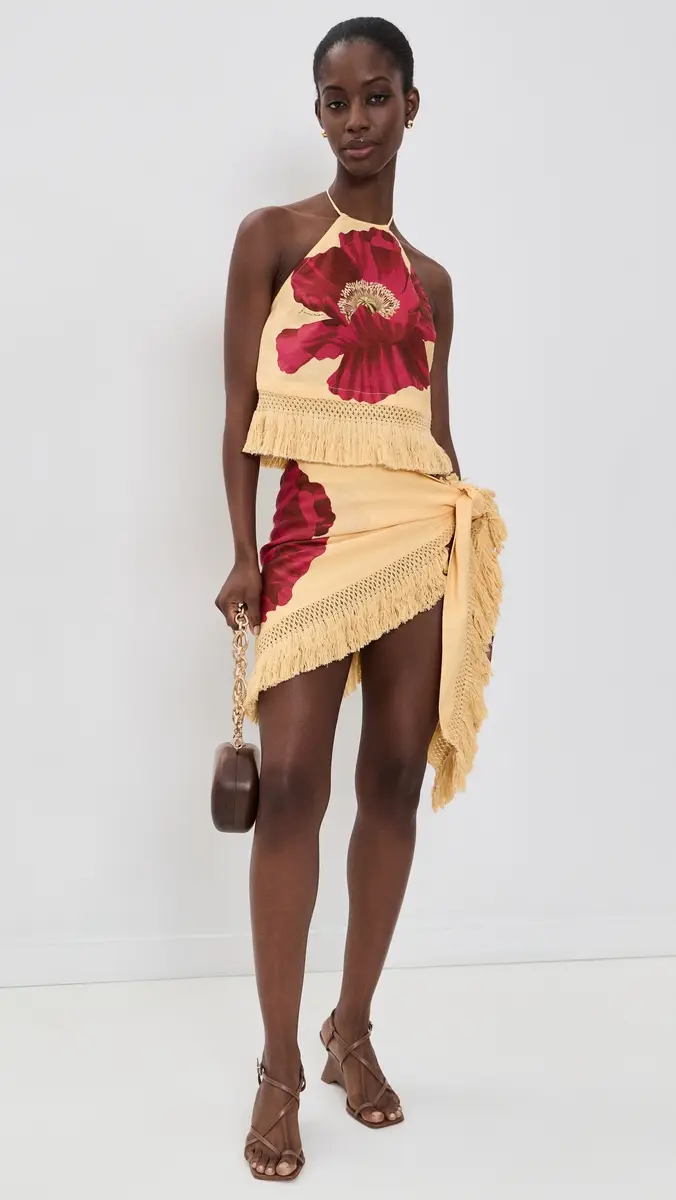 Farm Rio Fringe Blouse | Thumbnail 5