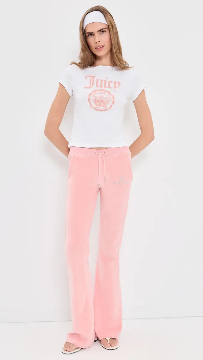 Sporty & Rich x Juicy Couture Emblem Essentials Tee | Thumbnail 5 Sporty & Rich x Juicy Couture Emblem Essentials Tee | Thumbnail 5