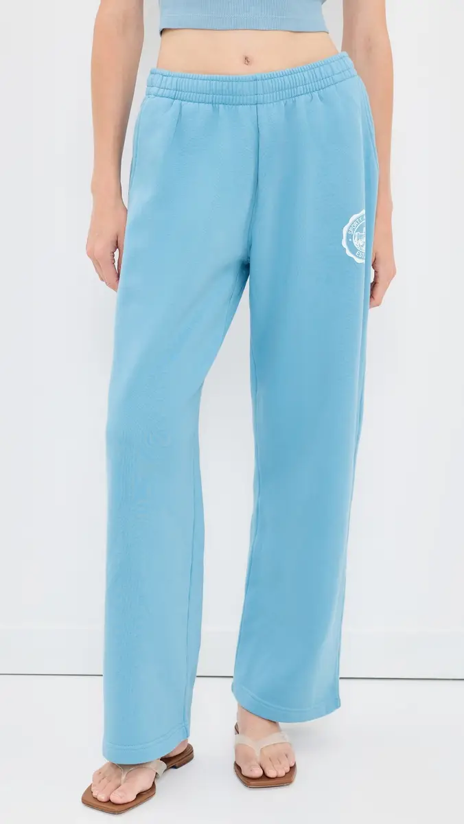 Sporty & Rich X Juicy Couture Emblem Wide Sweatpants | Thumbnail 2