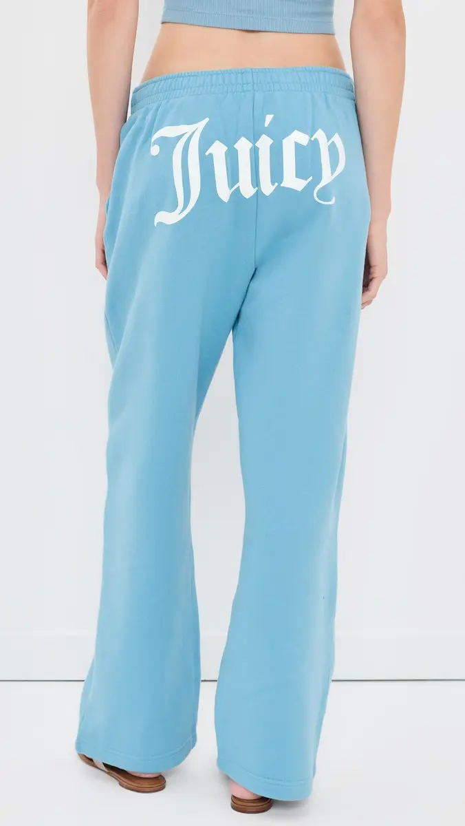 Sporty & Rich X Juicy Couture Emblem Wide Sweatpants | Thumbnail 3