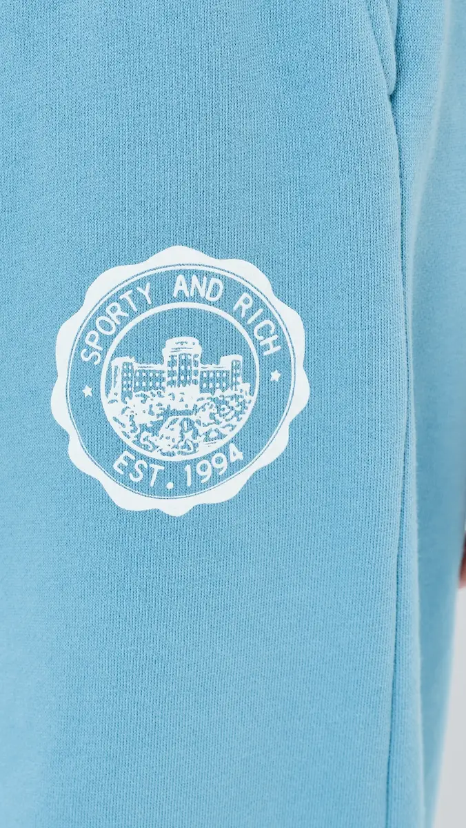 Sporty & Rich X Juicy Couture Emblem Wide Sweatpants | Thumbnail 6