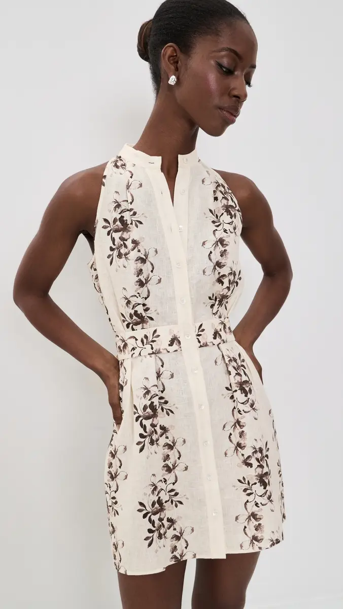 Hevron Gemma Linen Dress | Thumbnail 2 Hevron Gemma Linen Dress | Thumbnail 2