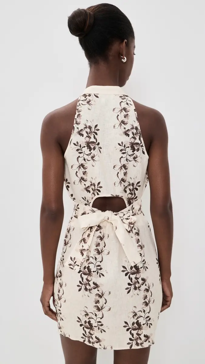 Hevron Gemma Linen Dress | Thumbnail 3 Hevron Gemma Linen Dress | Thumbnail 3