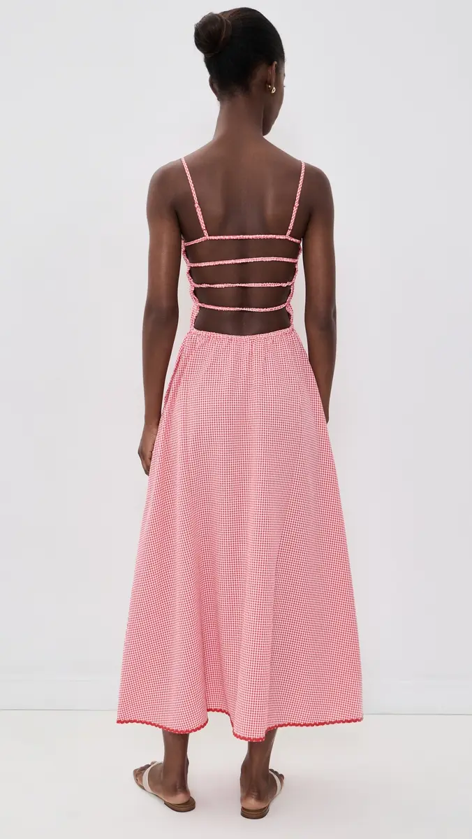 Solid & Striped The Delta Midi Dress | Thumbnail 4 Solid & Striped The Delta Midi Dress | Thumbnail 4