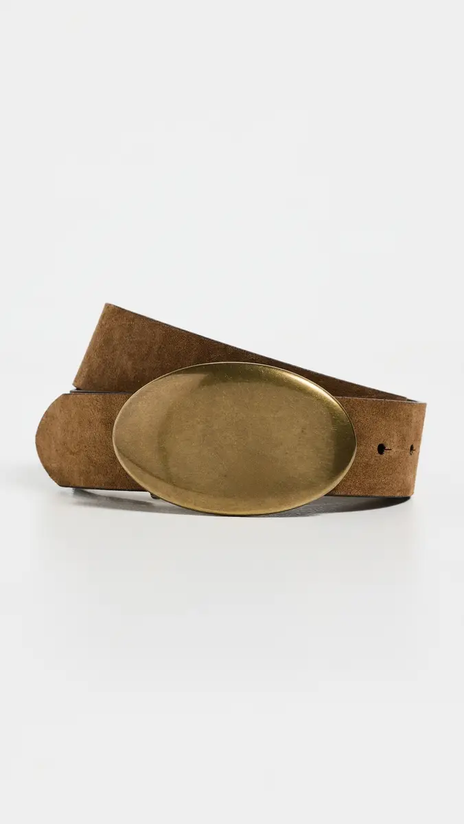 Madewell LG Oval Plaque Belt | Thumbnail 2