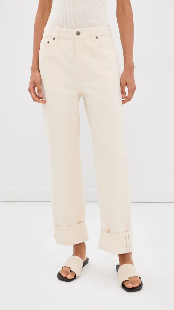Tibi Selvedge Denim 5 Pocket Alec Jeans | Thumbnail 2