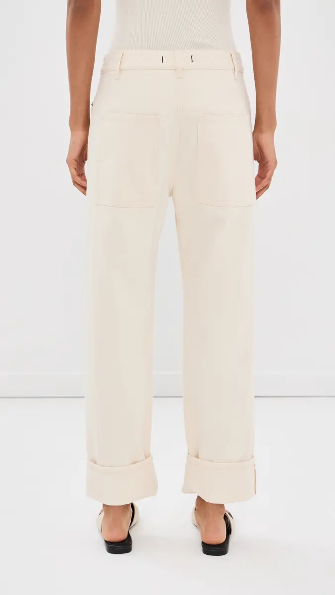 Tibi Selvedge Denim 5 Pocket Alec Jeans | Thumbnail 3