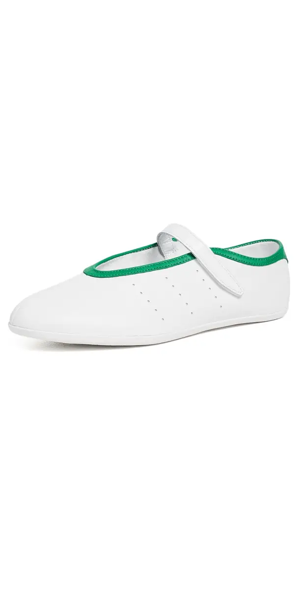 Adidas Stan Smith Lo Ballet Shoes ftwr white/ftwr white/green 9 | Image 1 Adidas Stan Smith Lo Ballet Shoes ftwr white/ftwr white/green 9 | Image 1