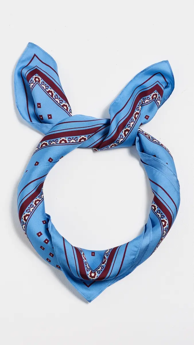Madewell Medium Silk Bandana | Thumbnail 2
