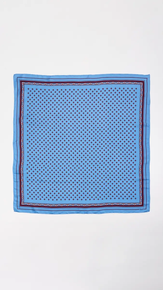Madewell Medium Silk Bandana | Thumbnail 4
