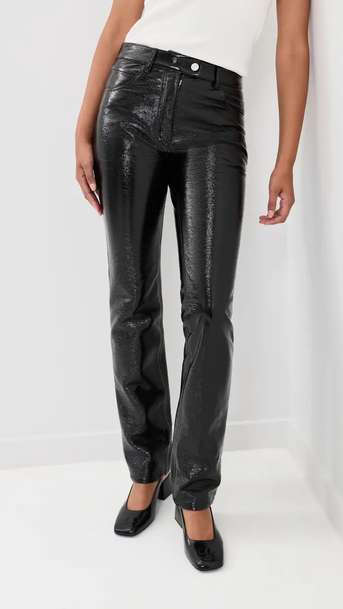 Courrèges Reedition 5-Pocket Vinyl Pants | Thumbnail 2 Courrèges Reedition 5-Pocket Vinyl Pants | Thumbnail 2