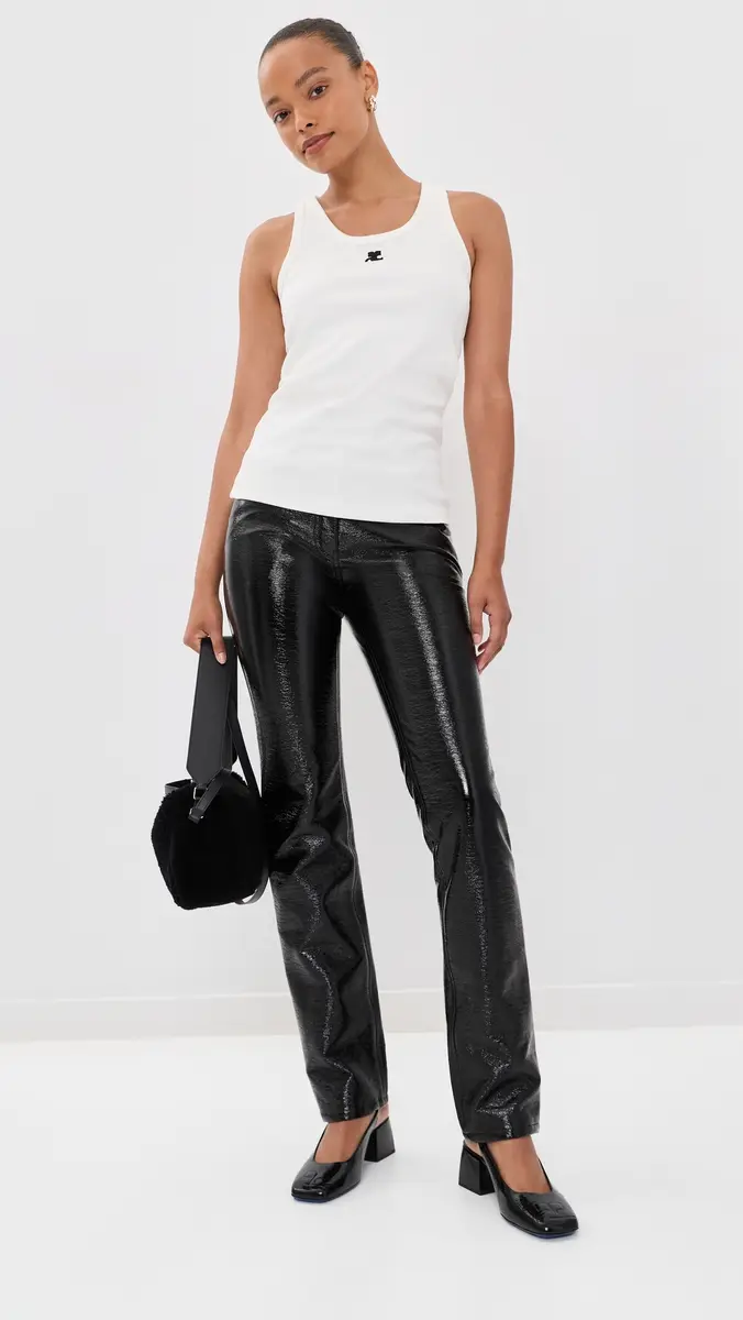 Courrèges Reedition 5-Pocket Vinyl Pants | Thumbnail 5 Courrèges Reedition 5-Pocket Vinyl Pants | Thumbnail 5