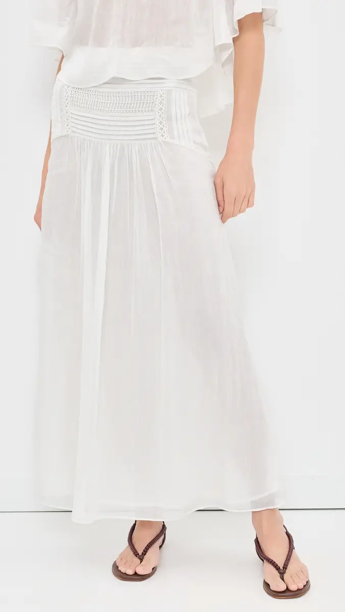 Isabel Marant Étoile Pylka Skirt White | Thumbnail 2 Isabel Marant Étoile Pylka Skirt White | Thumbnail 2