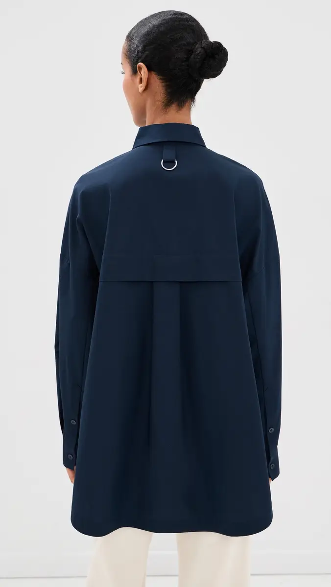 Tibi Gabe Oversized Button Down Shirt | Thumbnail 3