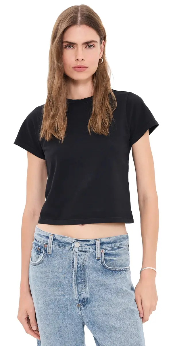 RENGGLI Crop Tee Ink M | Image 1 RENGGLI Crop Tee Ink M | Image 1