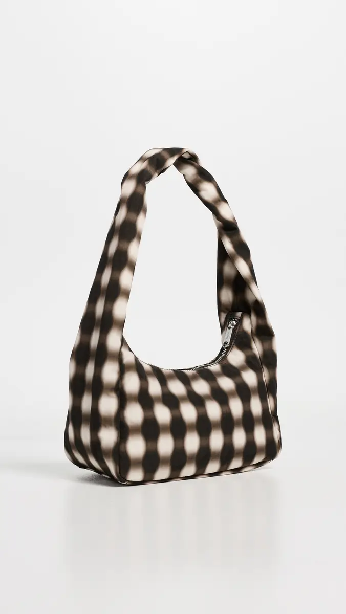 BAGGU Small Nylon Meringue Shoulder Bag | Thumbnail 4 BAGGU Small Nylon Meringue Shoulder Bag | Thumbnail 4
